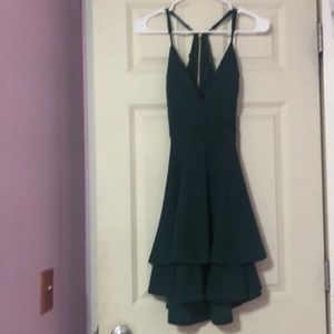 Green dress